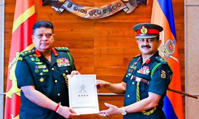 Major General Vikum Liyanage appointed new Army Chief of Staff - UTV News  English